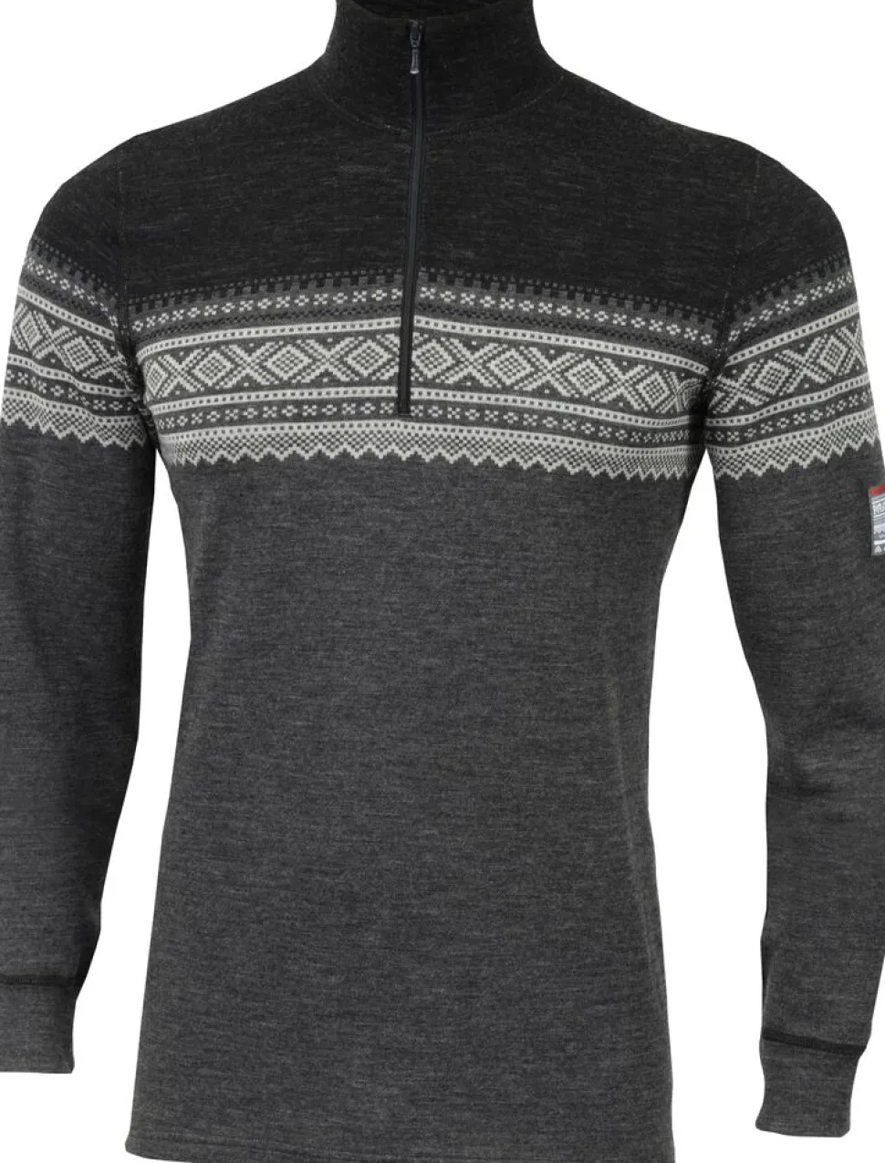 Aclima Designwool marius mock neck with zip men
