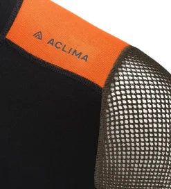 Aclima Woolnet hybrid crew neck men