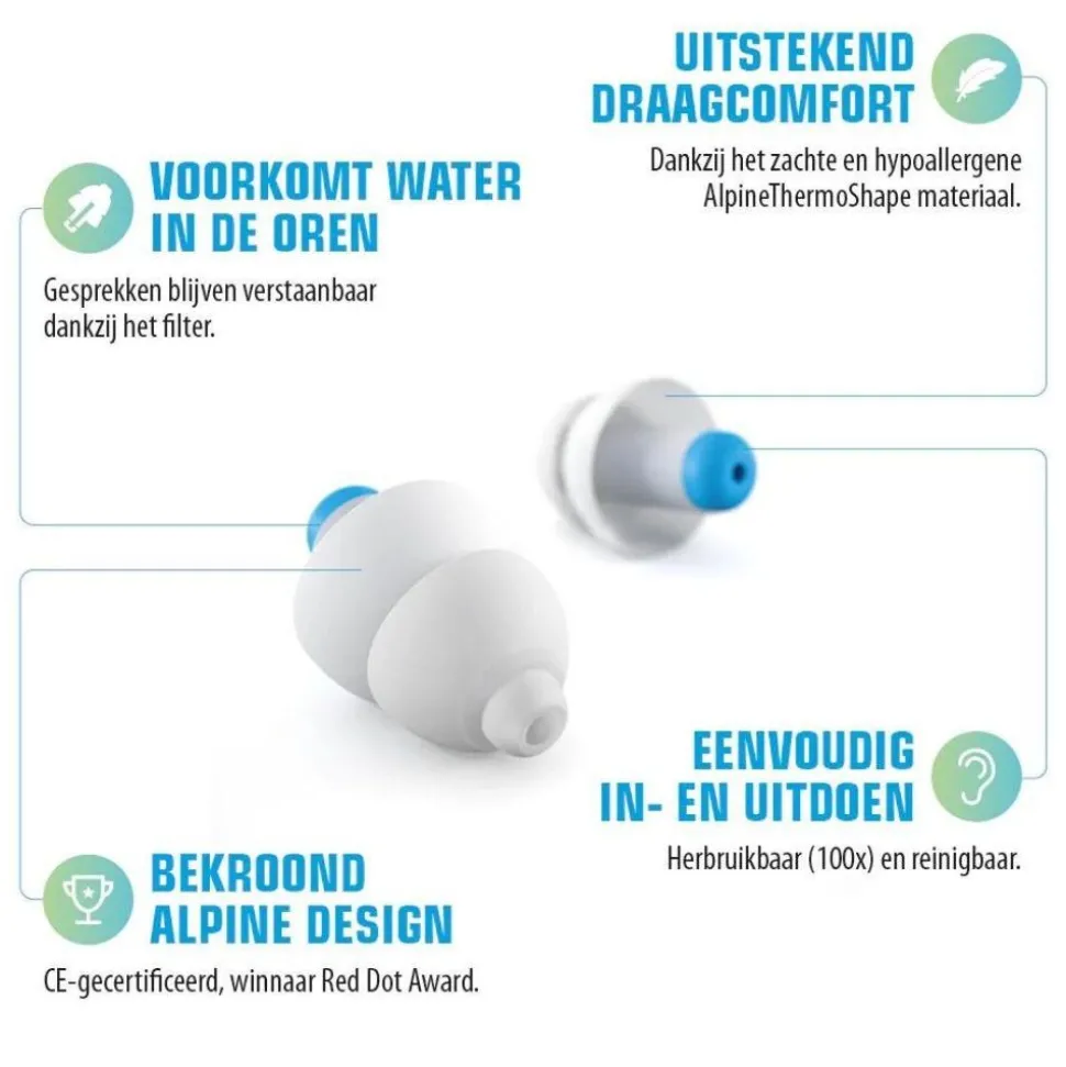 Alpine SwimSafe oordopjes