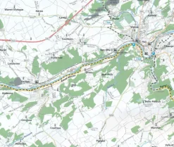 Alta Via fietskaarten Fietskaart 3 regio Calais - Duinkerken - Le Touquet
