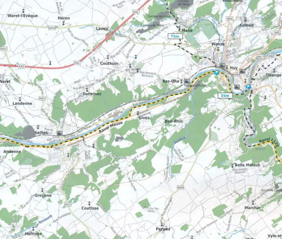 Alta Via fietskaarten Fietskaart 3 regio Calais - Duinkerken - Le Touquet
