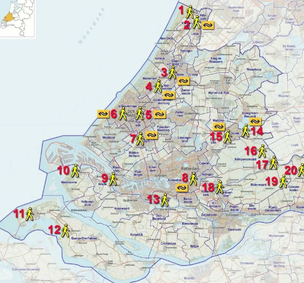 Anoda Publishing Provinciewandelgids 1 Zuid-Holland