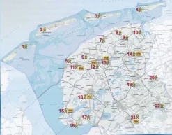Anoda Publishing Provinciewandelgids 14 Fryslan - Friesland