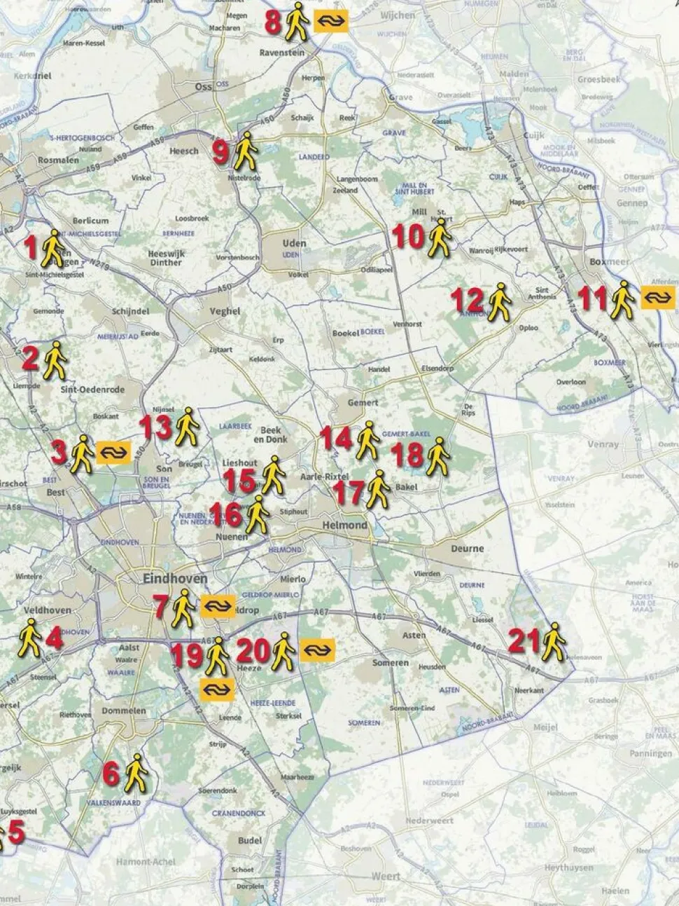 Anoda Publishing Provinciewandelgids 4 Noord-Brabant Oost