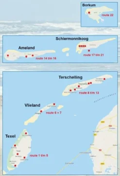 Anoda Publishing Wandelgids Waddeneilanden