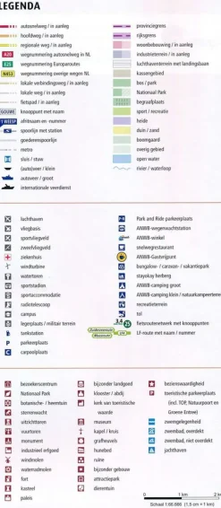 ANWB Fietskaart 11 Kop Van Noord-Holland Oost