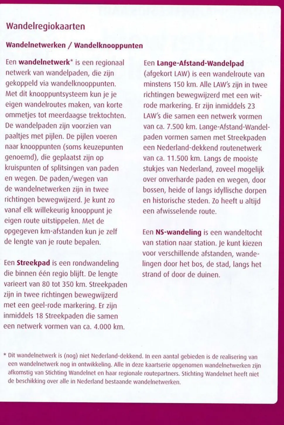 ANWB Wandelregiokaart NP Weerribben-Wieden
