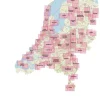 ANWB Wandelregiokaart Schouwen-Duiveland