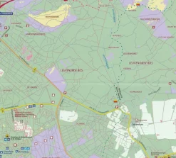 ANWB Wandelregiokaart Schouwen-Duiveland