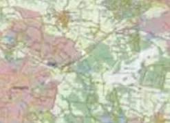 ANWB Wandelregiokaart Twente Stedenband