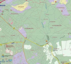 ANWB Wandelregiokaart Waddenkust (Noord-Friesland)