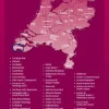 ANWB Wandelregiokaart Zeeuws-Vlaanderen
