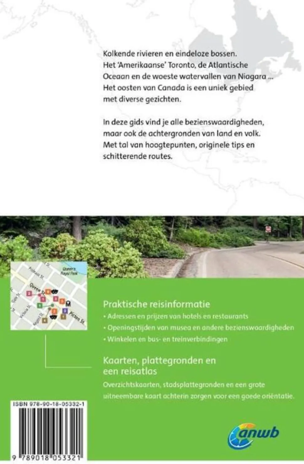 ANWB Wereldreisgids Canada Oost