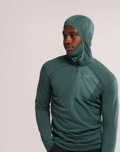 Arcteryx Delta 1/2 zip hoody mens