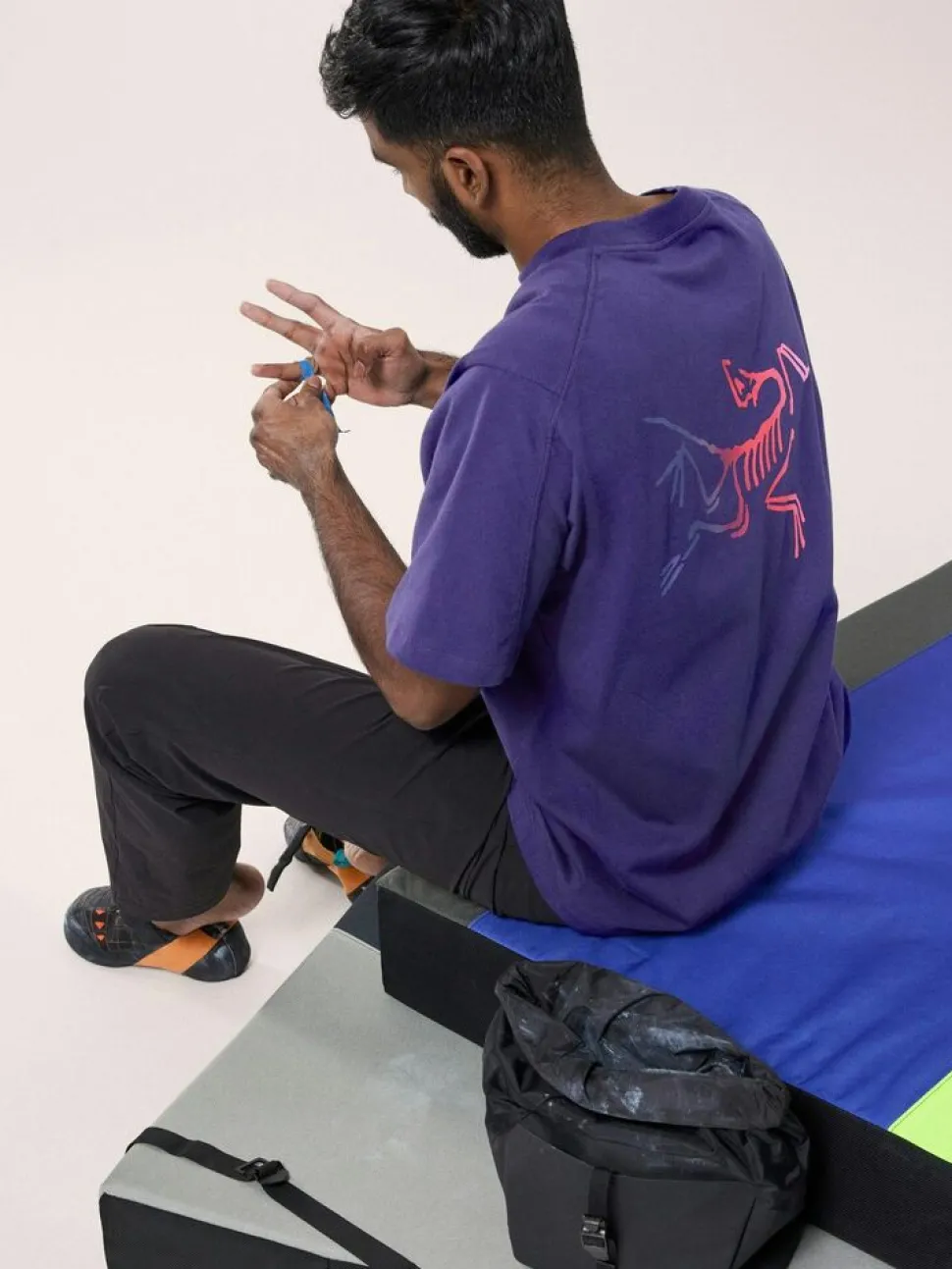 Arcteryx Kragg Cotton Logo ss M