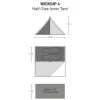 Bach Half size innertent wickiup 4 vapor blue