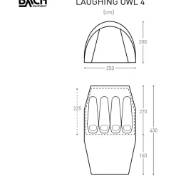 Bach Laughing owl willow bough green