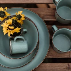 Barebones Enamel small plate per stuk mint