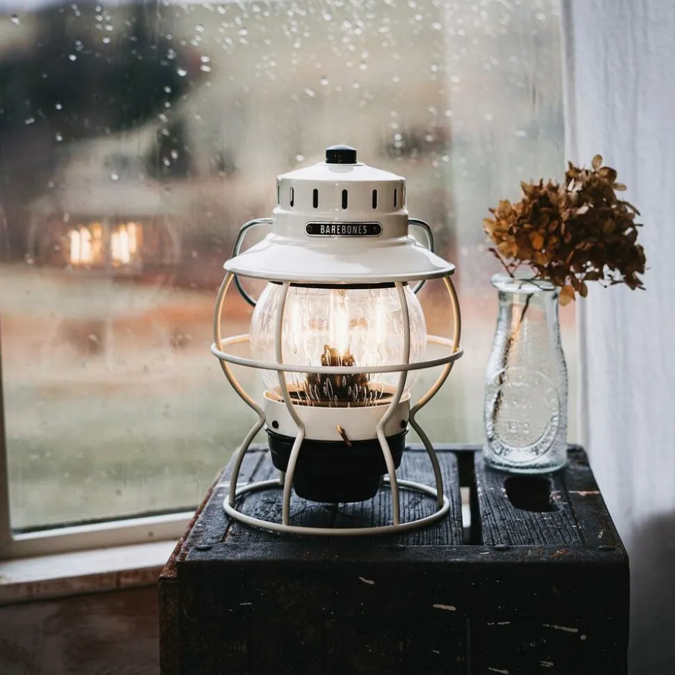 Barebones Railroad Lantern ocean blue-usb