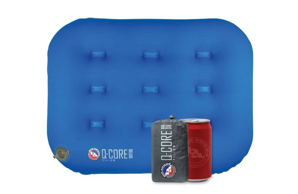 Big Agnes Q-core deluxe pillow blue