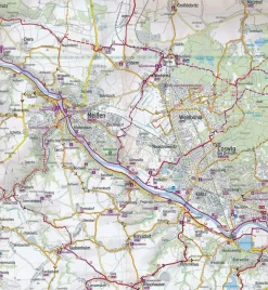 Bikeline Fietskaart NRW04 Ruhrgebiet - Roergebied