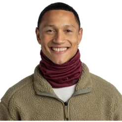Buff Buff Merino Midweight Melange Tibetan red