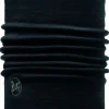 Buff Heavyweight Merino wool thermal neckwarmer black
