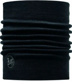 Buff Heavyweight Merino wool thermal neckwarmer black