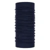 Buff Midweight merino wool buff night blue melange