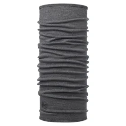 Buff Midweight Merino wool buff light grey melange