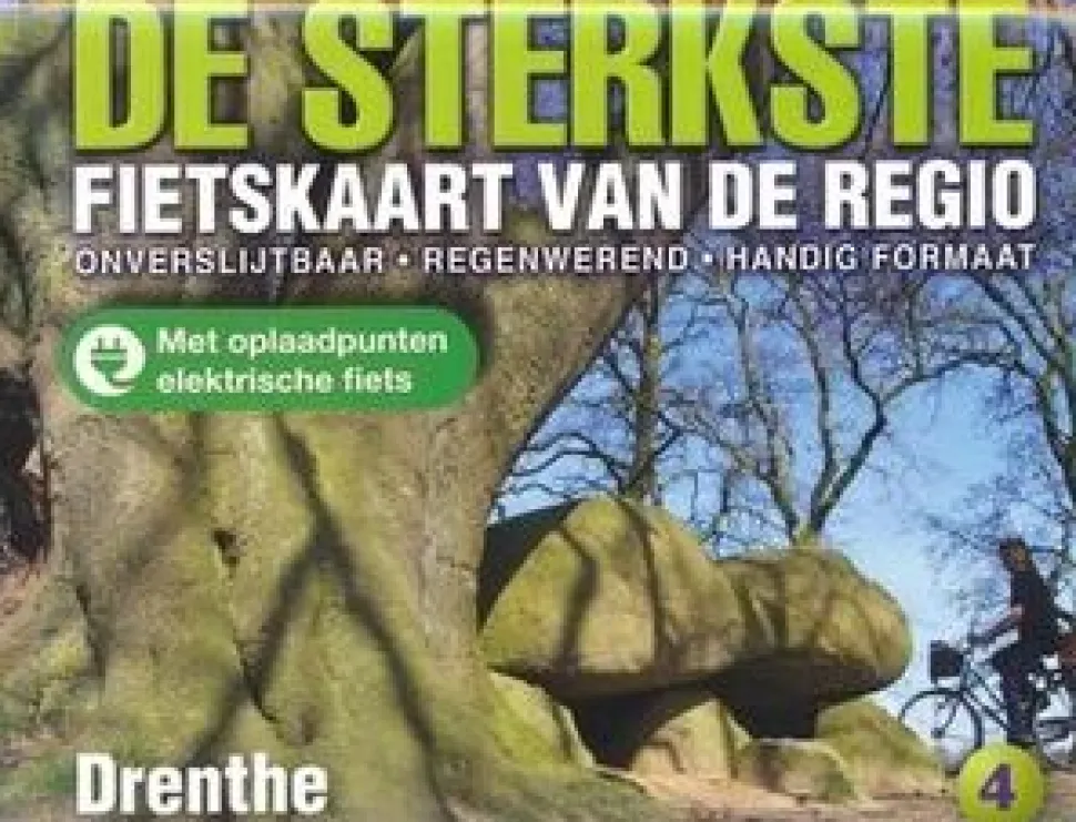 Buijten En Schipperheijn Sterkste Fietskaart van Drenthe