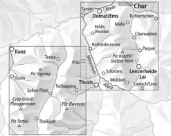 Bundesamt - Swisstopo Topografische wandelkaart 3320T St. Mortiz