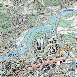 Bundesamt - Swisstopo Topografische kaart 1197 Davos