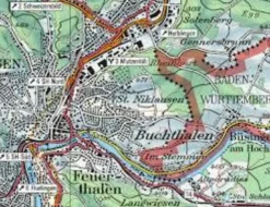 Bundesamt - Swisstopo Topografische kaart 1210 Innertkirchen