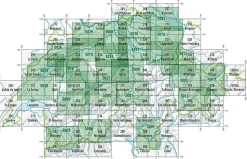 Bundesamt - Swisstopo Topografische kaart 5024 Neuchatel - Les Verrieres