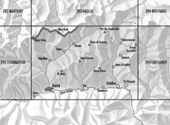 Bundesamt - Swisstopo Topografische kaart 293 Valpelline