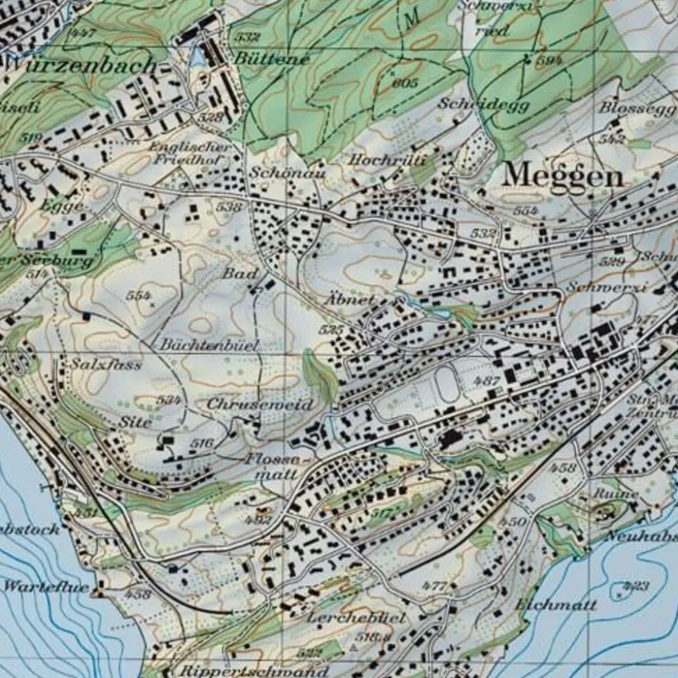 Bundesamt - Swisstopo Topografische kaart 2514 Säntis