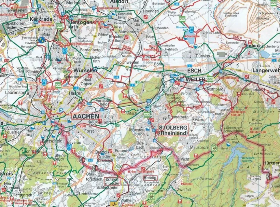 BVA ADFC Fietskaart 23 Bayerischer Wald - Donau