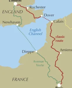 Cicerone Fietsgids Cycling London to Paris
