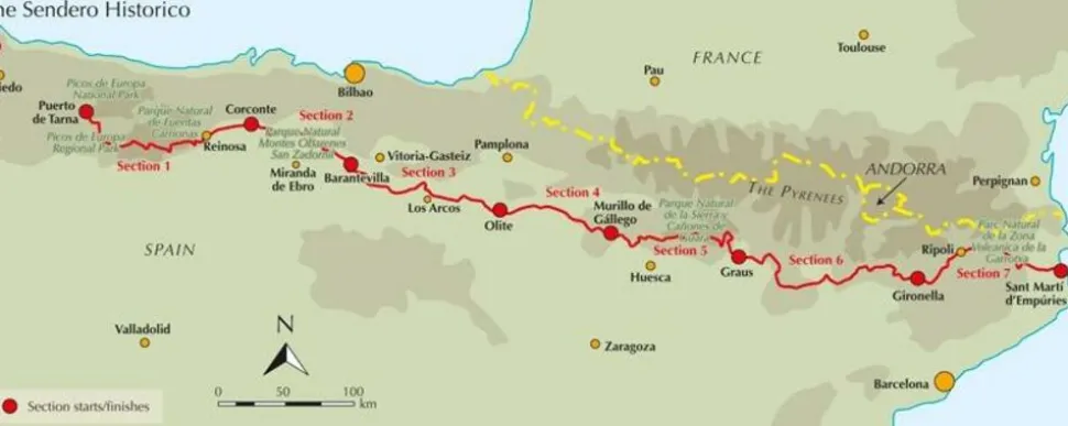 Cicerone GR1 Spain's Sendero Historico