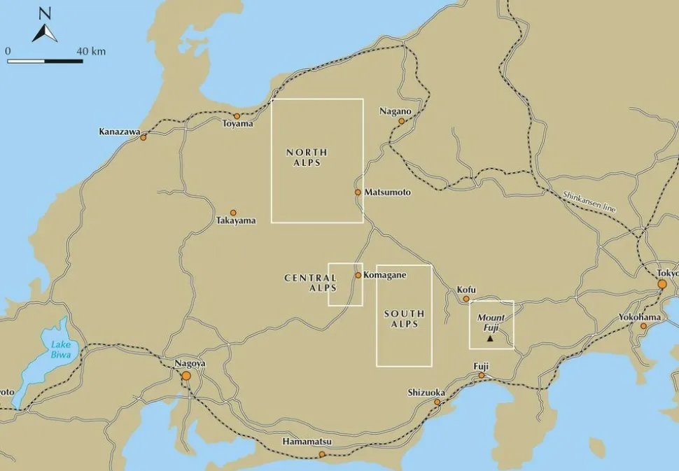 Cicerone Hiking & Trekking in the Japan Alps & Mount Fuji