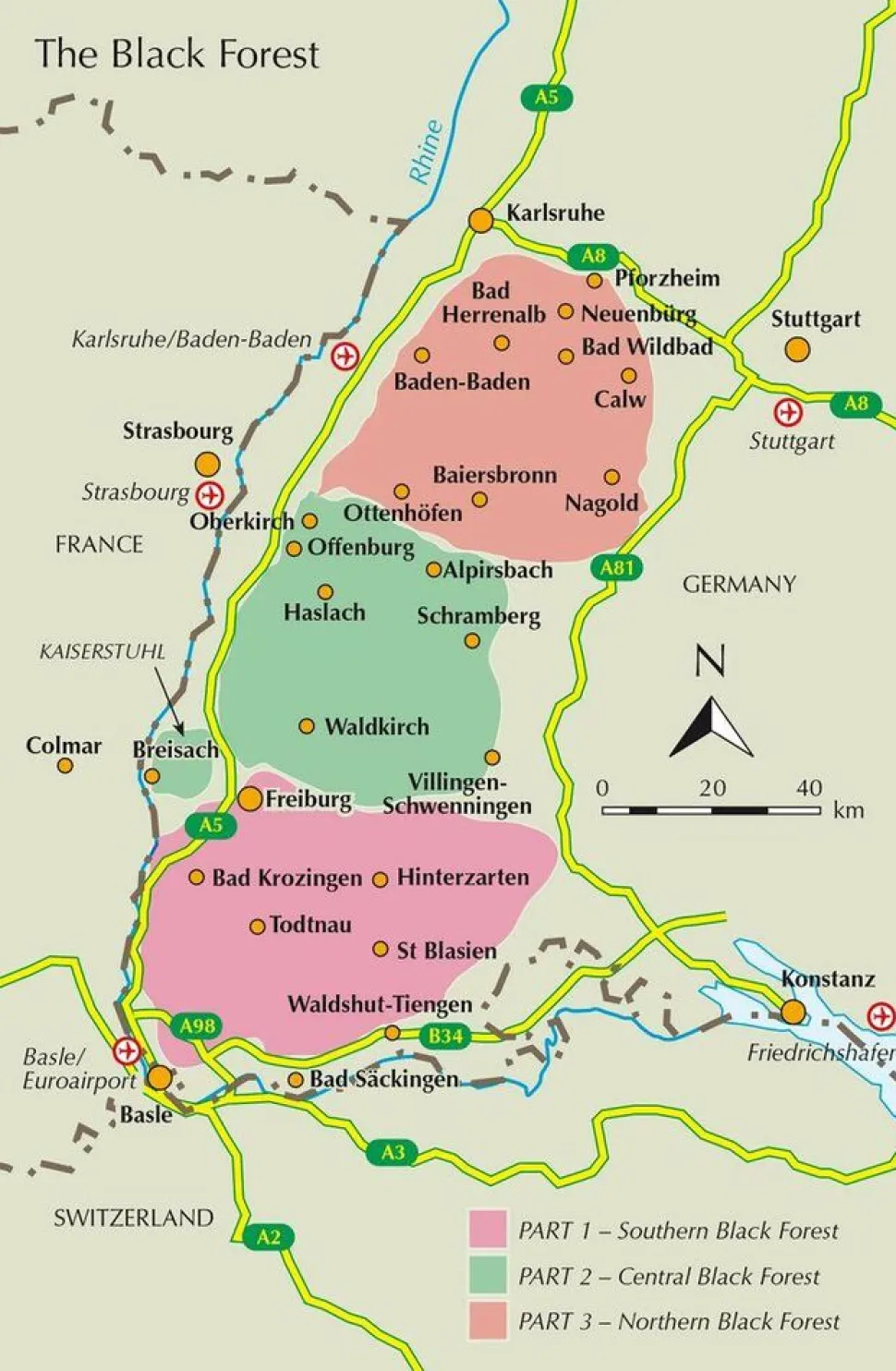 Cicerone Hiking and Cycling in the Black Forest