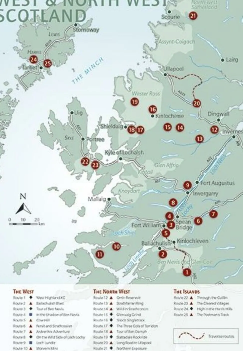 Cicerone Mountainbiking in West & Northwest Scotland
