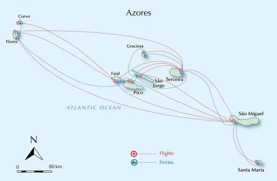 Cicerone Walking on the Azores - Wandelgids Azoren
