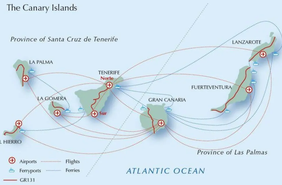 Cicerone Wandelgids Canary Islands GR131