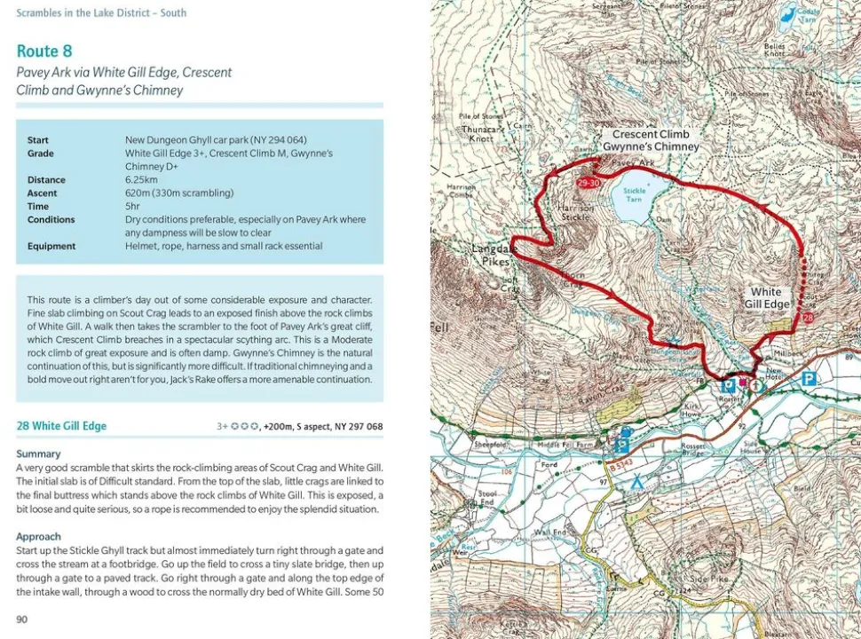 Cicerone Wandelgids Scrambles in the Lake District South