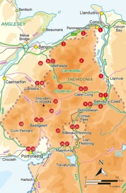 Cicerone Wandelgids Snowdonia North Lowlevel & Easy Walks
