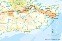 Cicerone Wandelgids The North Downs Way