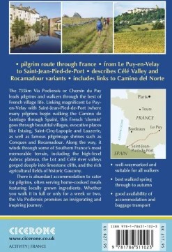 Cicerone Wandelgids Walking The Camino de Santiago -via Pod