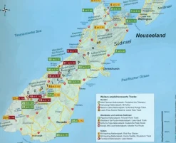 Conrad Stein Verlag Wandelgids Nieuw-Zeeland Zuidereiland - Neuseeland